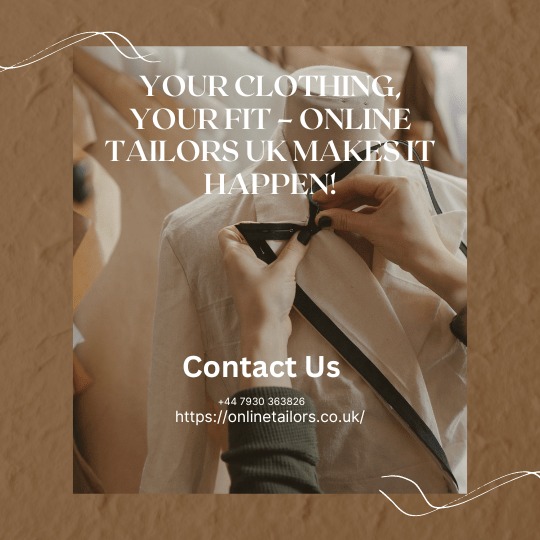 Online Suits Tailoring Shops in UK
