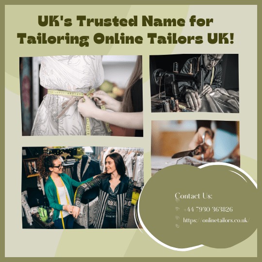 Top Benefits of Using Online Tailoring Services in the UK